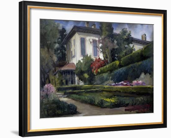 Villa Gola in Calco, 1931-Riccardo Brambilla-Framed Giclee Print