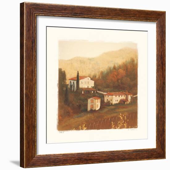 Villa II-Amy Melious-Framed Art Print