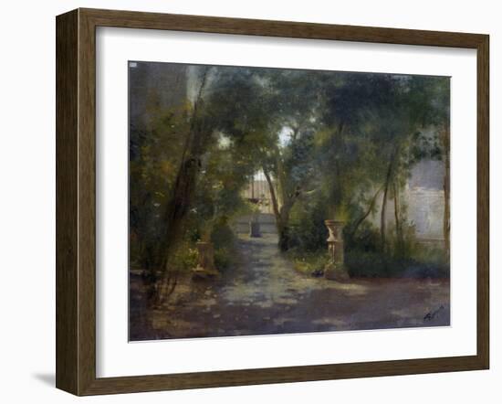 Villa in Portici-Federico Rossano-Framed Giclee Print