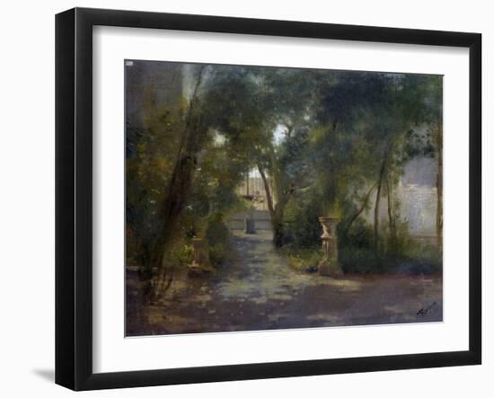 Villa in Portici-Federico Rossano-Framed Giclee Print