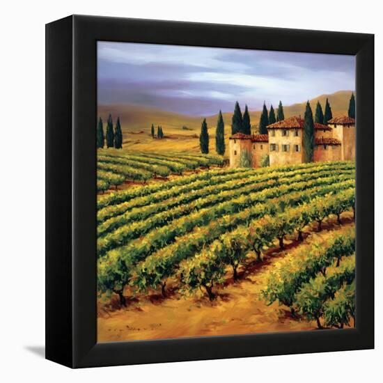 Villa in the Vinyards of Tuscany-Tim Howe-Framed Premier Image Canvas