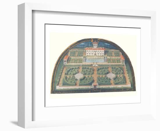 Villa La Petraia-Giusto Utens-Framed Premium Giclee Print