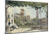 Villa Malta, Rome, about 1840-Franz Ludwig Catel-Mounted Giclee Print