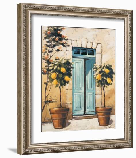 Villa Medici Side Door-Karsten Kirchner-Framed Art Print