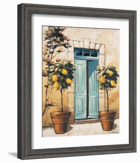 Villa Medici Side Door-Karsten Kirchner-Framed Art Print