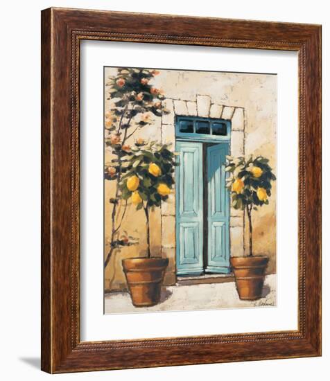 Villa Medici Side Door-Karsten Kirchner-Framed Art Print