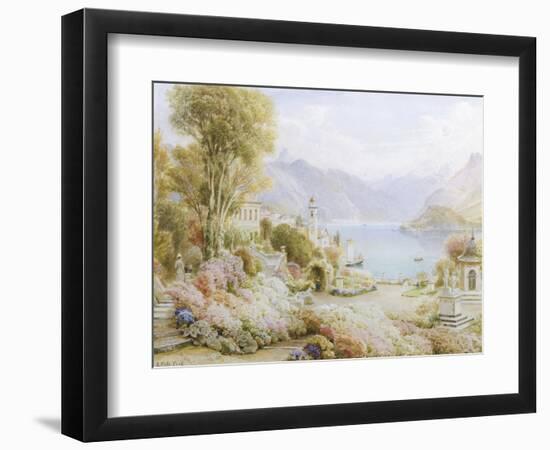 Villa Melzie, Como, Italy-Ebenezer Wake Cook-Framed Giclee Print