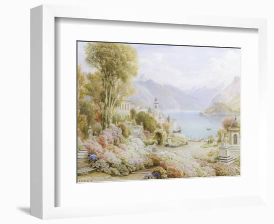 Villa Melzie, Como, Italy-Ebenezer Wake Cook-Framed Giclee Print