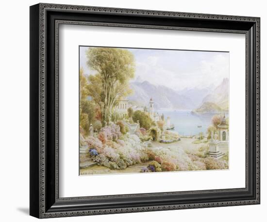 Villa Melzie, Como, Italy-Ebenezer Wake Cook-Framed Giclee Print