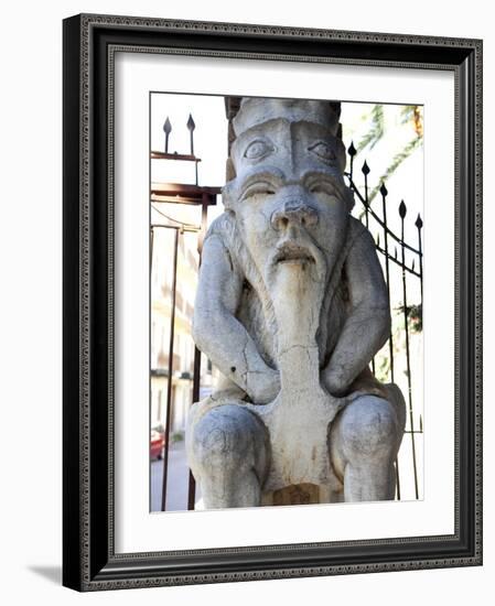 Villa Palagonia Baragia, Palermo, Sicily, Italy, Europe-Oliviero Olivieri-Framed Photographic Print