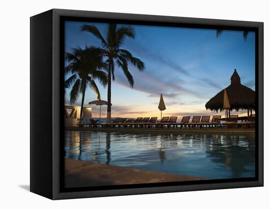 Villa Premiere Hotel and Spa, Puerto Vallarta, Jalisco, Mexico, North America-Michael DeFreitas-Framed Premier Image Canvas