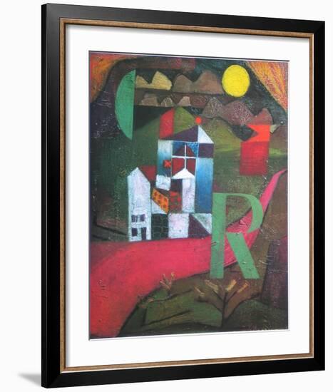 Villa R., 1919-Paul Klee-Framed Art Print