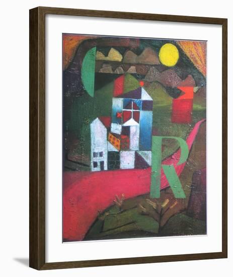 Villa R., 1919-Paul Klee-Framed Art Print