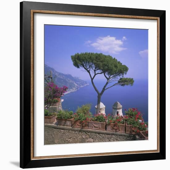 Villa Rufolo, Ravello, Costiera Amalfitana (Amalfi Coast), Campania, Italy-Roy Rainford-Framed Photographic Print