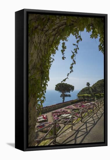 Villa Rufolo-Angelo Cavalli-Framed Premier Image Canvas