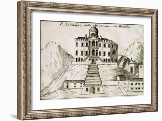 Villa Selvatico in Battaglia Terme, 1697-Vincenzo Coronelli-Framed Giclee Print