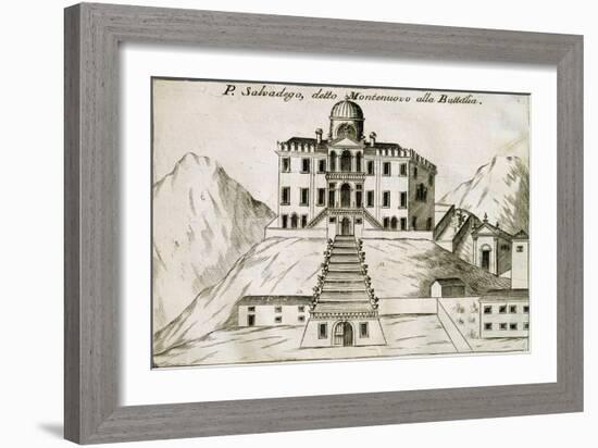 Villa Selvatico in Battaglia Terme, 1697-Vincenzo Coronelli-Framed Giclee Print