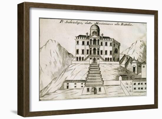 Villa Selvatico in Battaglia Terme, 1697-Vincenzo Coronelli-Framed Giclee Print