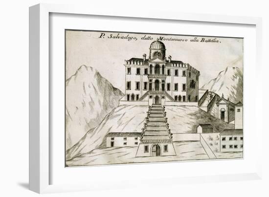 Villa Selvatico in Battaglia Terme, 1697-Vincenzo Coronelli-Framed Giclee Print