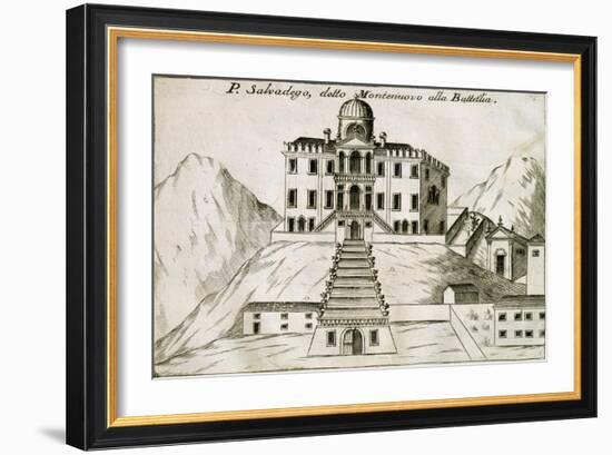 Villa Selvatico in Battaglia Terme, 1697-Vincenzo Coronelli-Framed Giclee Print