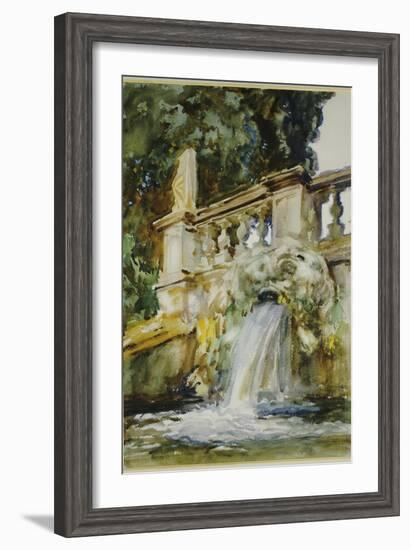 Villa Torlonia, Frascati, 1907-John Singer Sargent-Framed Giclee Print