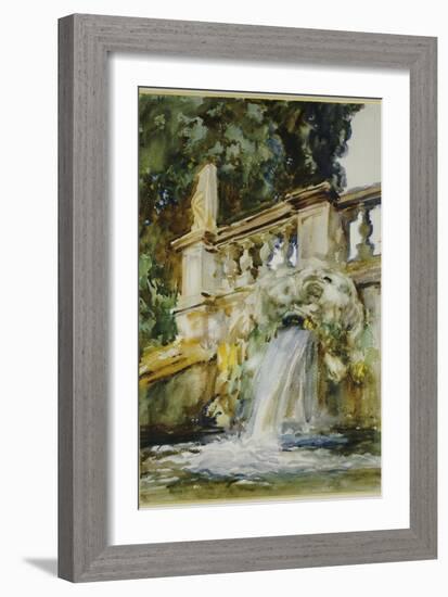 Villa Torlonia, Frascati, 1907-John Singer Sargent-Framed Giclee Print