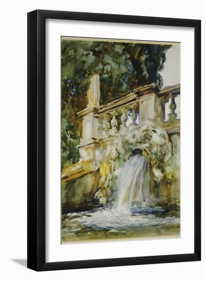 Villa Torlonia, Frascati, 1907-John Singer Sargent-Framed Giclee Print