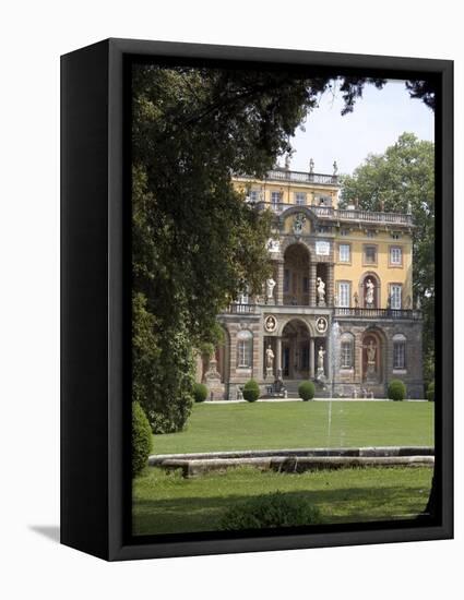 Villa Torrigiani, Camigliano Village, Lucca, Tuscany, Italy-Sheila Terry-Framed Premier Image Canvas