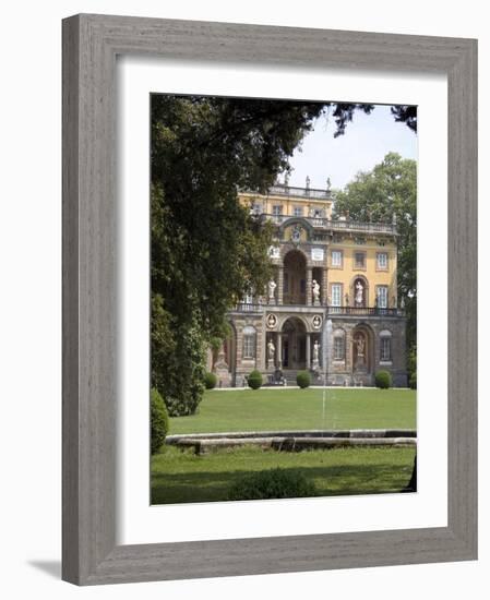 Villa Torrigiani, Camigliano Village, Lucca, Tuscany, Italy-Sheila Terry-Framed Photographic Print