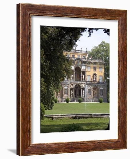 Villa Torrigiani, Camigliano Village, Lucca, Tuscany, Italy-Sheila Terry-Framed Photographic Print