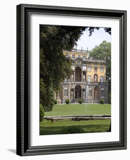 Villa Torrigiani, Camigliano Village, Lucca, Tuscany, Italy-Sheila Terry-Framed Photographic Print