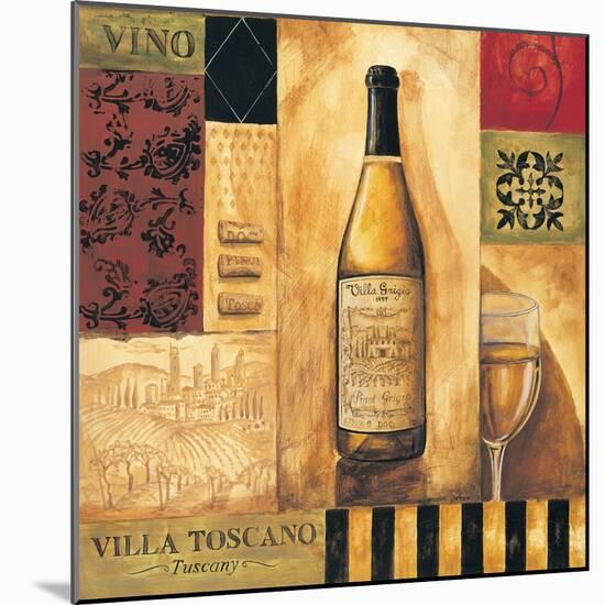 Villa Toscano Sq.-Gregory Gorham-Mounted Art Print