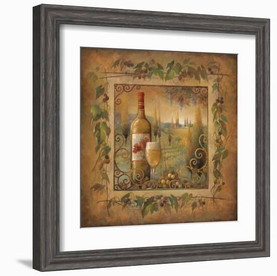 Villa Tuscan-Elaine Vollherbst-Lane-Framed Art Print