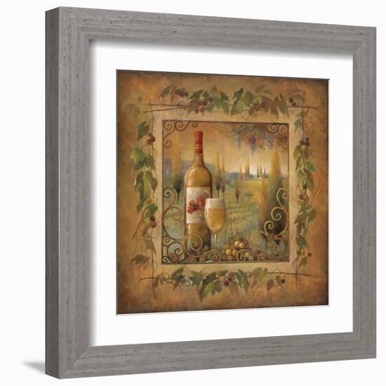 Villa Tuscan-Elaine Vollherbst-Lane-Framed Art Print