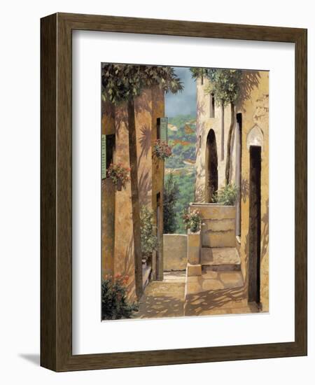 Villa Tuscana-Guido Borelli-Framed Art Print