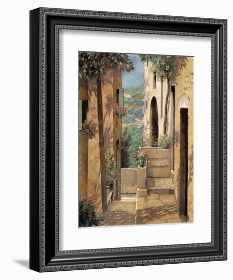 Villa Tuscana-Guido Borelli-Framed Art Print