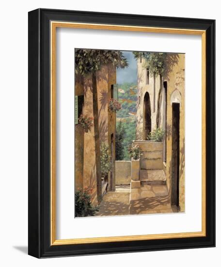 Villa Tuscana-Guido Borelli-Framed Art Print