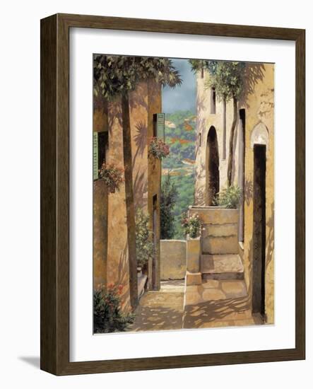 Villa Tuscana-Guido Borelli-Framed Art Print