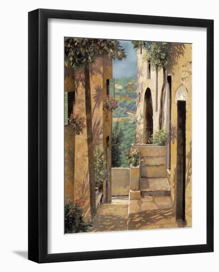 Villa Tuscana-Guido Borelli-Framed Art Print