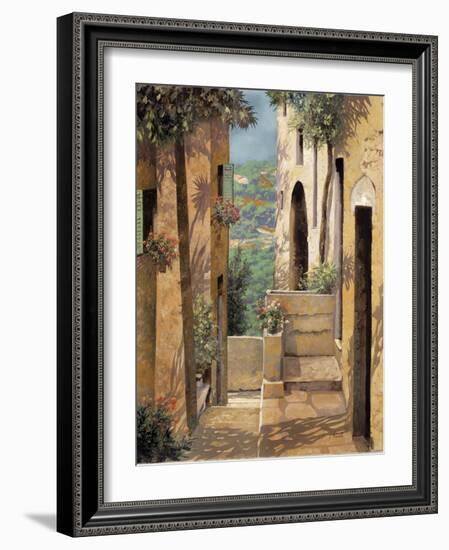 Villa Tuscana-Guido Borelli-Framed Art Print