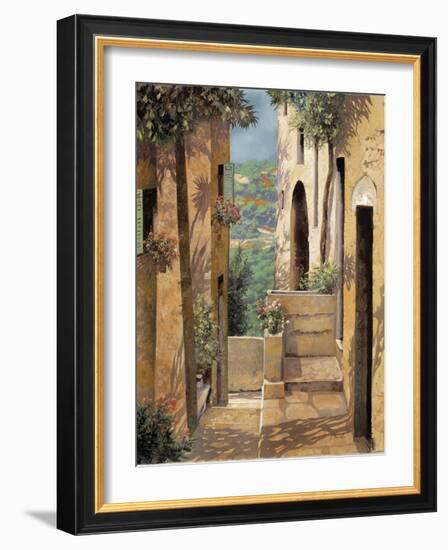 Villa Tuscana-Guido Borelli-Framed Art Print