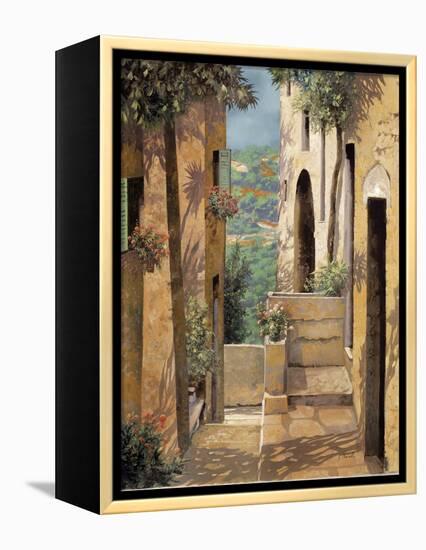 Villa Tuscana-Guido Borelli-Framed Stretched Canvas