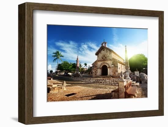 Village Altos De Chavon, Dominican Republic-Iakov Kalinin-Framed Photographic Print