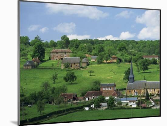 Village and Farms of Camembert, Famous for Cheese, in Basse Normandie, France, Europe-Woolfitt Adam-Mounted Photographic Print