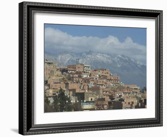 Village at the Base of the Kabylie Mountains, Algeria, North Africa, Africa-Ethel Davies-Framed Photographic Print