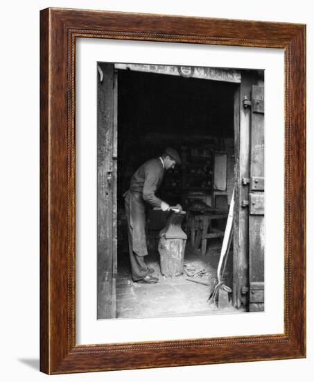 Village Blacksmith-null-Framed Photographic Print