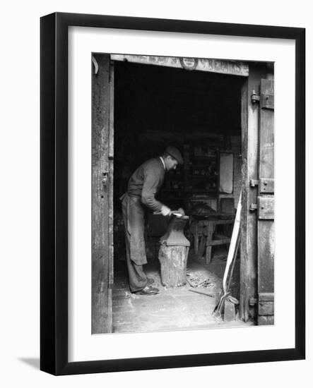 Village Blacksmith-null-Framed Photographic Print