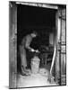 Village Blacksmith-null-Mounted Photographic Print