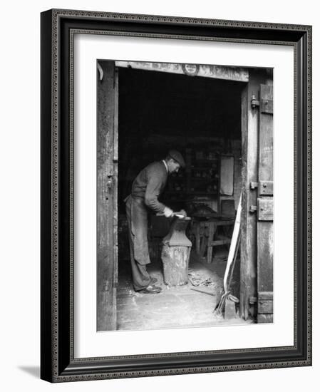 Village Blacksmith-null-Framed Photographic Print