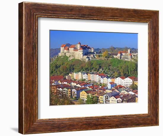 Village Burghausen, Germany-Walter Geiersperger-Framed Photographic Print